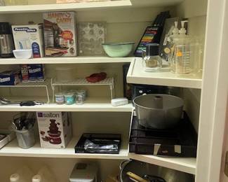 1713. Coffee Pots, Wok, Bundt Cake Pans, etc.