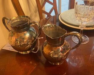 1704. Antique Silver Plate