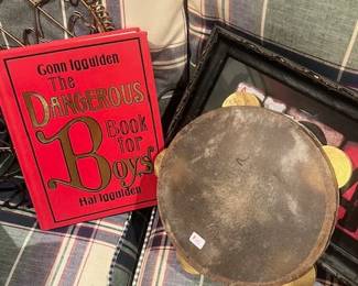 1611. Tambourine & Boys Book