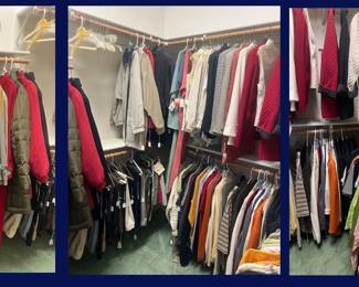 1695 -1696. Clothing some with new tags intact.