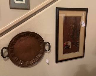 1653.  Copper Tray