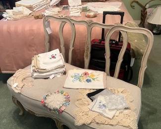 1660.  Bedroom French Settee'