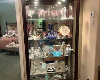 1631 Glass Front Cabinet