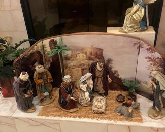 1656.  Enlarged Nativity Set