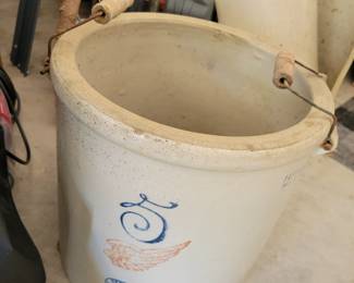 REDWING CROCK WITH HANDLES $100