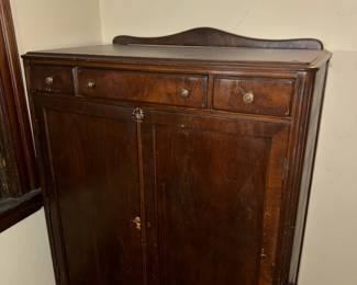 Antique Wardrobe 2 Front View