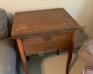 #9 Sewing Cabinet (as is finish issues) $30.00