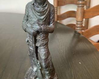 #19 Statue of Cowboy w/Gun - From Structure Studio - Colorado Springs Co. 9.5" Tall $25.00