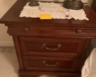 #31 Broyhill End Table w/3 Drawers - 26x17x26 $100.00