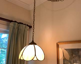 #91 Tulip Hanging Lamp $75.00
