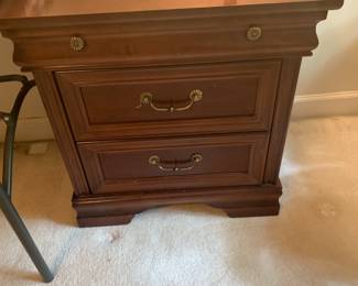 #31 Broyhill End Table w/3 Drawers - 26x17x26 $100.00