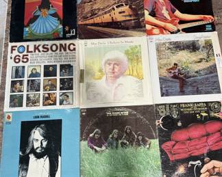 Record Vinyl Albums Leon Russell Mac Davis, Ten Years after