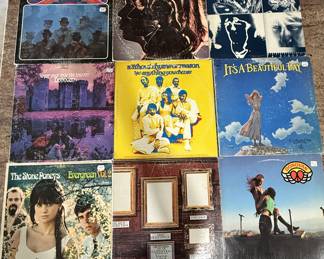Record Vinyl Albums - 60's, 70's and more! Rolling Stones - Emotional Rescue, The Rolling Stones - Hot Rocks.  Donovan, Emerson, Lake & Palmer, 