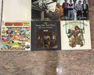 Record Vinyl Albums - Cheap Thrills, Nitty Gritty Dirt Band, Crosby, Stills, Nash & Young and more! 