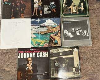Fantastic 60's and 70's Record Vinyl Albums featuring Jethro Tull, Crosby Stills & Nash, Nitty Gritty Dirt Band and more! 