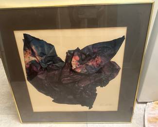 Sam Gilliam Abstract Screen Print