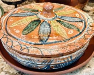 Handmade Southwest Pottery Dish