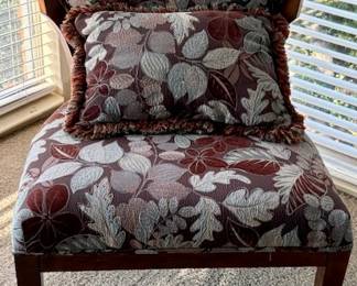 Beautiful Upholstered Reading Chair