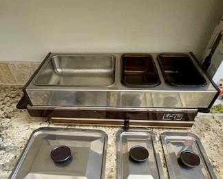 Stainless Electric Buffet Server