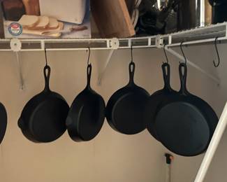 Antique Cast Iron Skillets (10+ AVAILABLE)