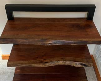 Live Edge Shelf Stand