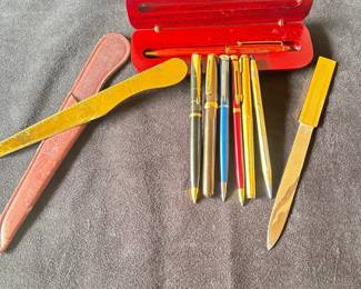 Parker Sheaffer Fountain Pens Inkwell and More