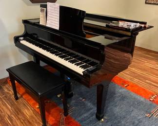 Henry F Miller Grand Piano With QRS Pianomation
