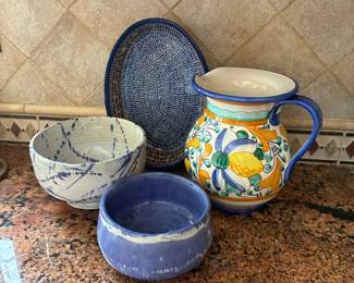 Polish And Italian Pottery