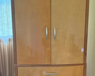Two Piece Media Cabinet