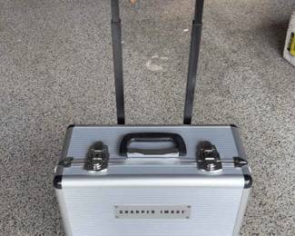 Sharper Image Rolling Tool Box