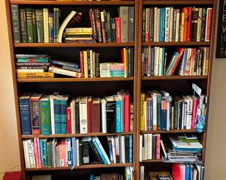 Bookcase Full Of Books