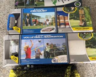 Eastpoint Croquet Set Volleyball Badminton And More