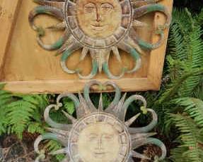 2 Sun Outdoor Sculptures