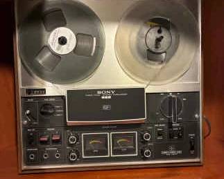 Vintage Sony Three Head Tape Recorder