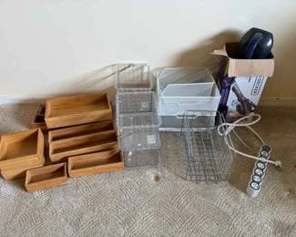 Bamboo Drawer Organizers And More