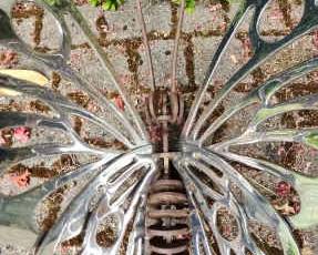 Metal Butterfly Sculpture
