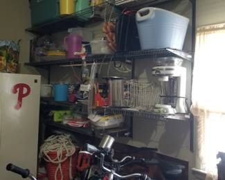 Garage goodies & household supplies