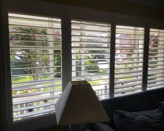 Plantation shutters