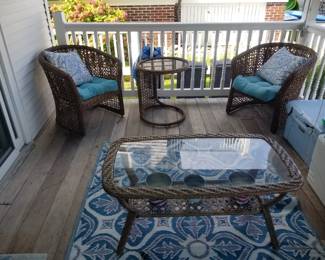 Patio conversation set