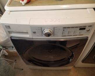 Kenmore Elite washing machine & ELECTRIC dryer