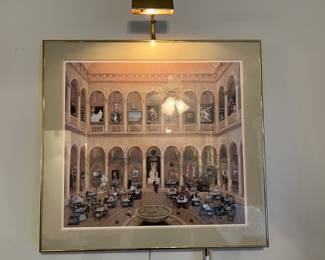 Bob Halloway - Lunch at Nelson's, numbered print