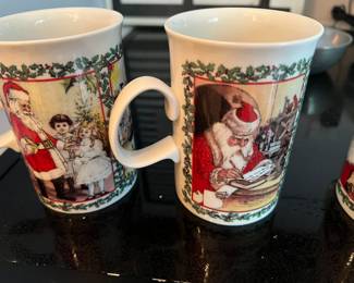Dunmoon - Vintage Christmas coffee mugs - Scotland