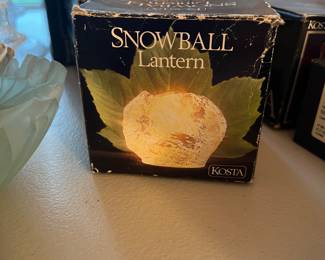 iittala Snowball candle holder