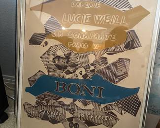 Galleries Lucie Weill Boni poster