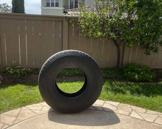 giant tire for exercising
