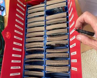 Football cards - from the Atalanta Falcons to the Washington Redskins 