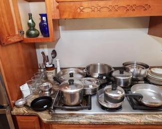 Revereware pans and pots
