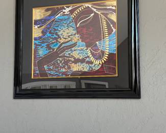 Martiros Serigraph Highlighted