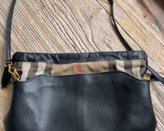 Burberry leather handbag