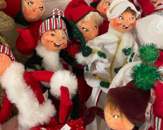 Annalee Christmas dolls